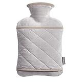 BYXAS Wärmflasche mit Hand Tasche Cover-2.0L BPA frei PVC Wasser Tasche, geruchlos Superior...