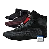 FOX-FIGHT Kampfsport Schuhe | für Damen und Herren | Atmungsaktiv Flexibel | Wildleder |...