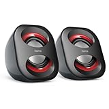 Hama PC Lautsprecher Sonic Mobil 183 (USB 3.0, 3,5 Mm Klinke, 3 W, Aktive Boxen Für Computer,...