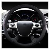Rutschfester Lenkradschutz Für Ford Für Focus MK1 MK2 MK3 Lenkradbezug(Black)