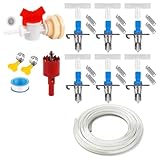 6/12/24 Stück Kaninchen Stall Bewässerungsdüsen Federbelastung Design Einfache Montage...