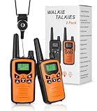 2 Pack Walkie Talkie für Erwachsene,Kinder Funkgeräte,Walkie Talkie für Erwachsene Kinder...