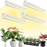 4Pack Niello T5 Pflanzenlampe, 42cm LED Grow Lampe für Zimmerpflanzen Vollspektrum,...