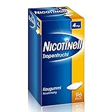 Nicotinell Kaugummi 4 mg Tropenfrucht, 96 St. – Nikotinkaugummi für die schrittweise...