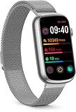 FITVII Schlanker Fitness-Tracker mit Blutsauerstoff, Blutdruck, 24/7 Herzfrequenz und...
