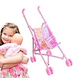 Puppenwagen – PP Stoff 18.5x30x42cm | Realistischer Puppenbuggy | Rollenspiel-Simulations-Set...