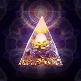 AIBAOBAO Orgonit Pyramide, Kristallkugel Pyramidenstein Glück, Sicherheit, Gesundheit Positive...