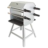 ACTIVA Mutzbratengrill I Premium Mangal Grill inkl. inkl. batteriebetriebem Motor & Spieße I...