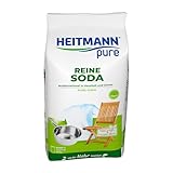 HEITMANN pure Reine Soda: Ökologischer Vielzweck-Reiniger für den Haushalt, Zugabe zu Spülmittel...