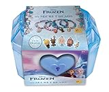 Lisciani - FROZEN: GEHEIMPERLEN-SET - Schmuckherstellungsset für Kinder ab 3 Jahren - Schatzkiste...