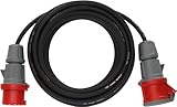 Brennenstuhl Professional CEE Verlängerungskabel IP44 (10m Kabel, H07RN-F 5G2,5, 5-polig mit CEE...