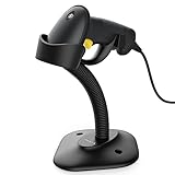 Inateck USB Barcode Scanner mit intelligenter Halterung, BCST-33