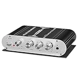 Mini Verstärker,Asudaro Heim Audio Musik Stereo HiFi Endstufe Mini-Verstärker Mit 2.1 Kanal Bass...