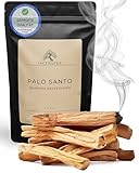 Incensera Palo Santo Räucherholz - 8 Duftholz Sticks 10 cm für Ausräuchern Wohnung, Natürliches...