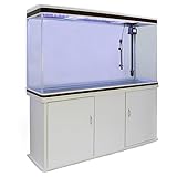 Monster Shop 300 Liter Heimaquarium Aquarium mit Unterschrank Aquariumkobination mit LED-Licht in...