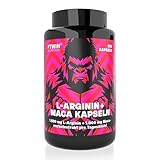 FTWIN® L-Arginin + Maca Kapseln | Hochdosiert mit 1.500 mg L-Arginin und 1.000mg Maca Extrakt |...