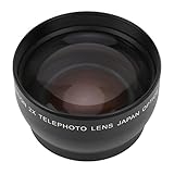 Akozon SLR-Kameraobjektive, 49 Mm Teleobjektiv mit 2-facher Vergrößerung, Geeignet für Alle...
