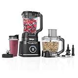 Ninja 3-in-1 Detect Power Blender Processor Pro, kraftvolle 1200W Küchenmaschine, Single Serve &...