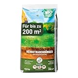 Plantura Bio-Herbstrasendünger, 3 Monate Langzeitwirkung, Kaliumdünger für maximale Winterhärte,...