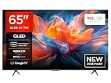TCL 65T8C 65 Zoll QLED 4K HDR UHD Fernseher, Smart Google TV Dolby Vision & Atmos, 144Hz Motion...