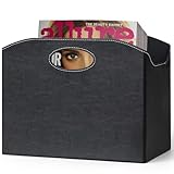 Neateam Zeitungsständer Modern Zeitschriftenständer Leder Zeitungskorb Hochkant...