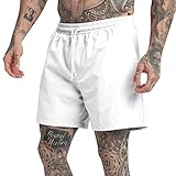 Generisch Schwarze Shorts Herren Multifunktionale 5-Minuten-Hose für Herren, einfarbig,...