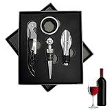 Sommelier Set, Korkenzieher Wein Set, Korkenzieher Set, Rotwein Flaschenöffner, Weinkorkenzieher,...