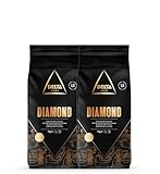Delta Cafés - Kaffee in Diamantbohne - 2 Packungen à 1 kg - Intensität 8 - Mischung aus Arabica...