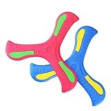Rizaso.Bumerang, Wurfspiel für Kinder Boomerang, Dreiflügelig und mit spannenden Informationen,2...
