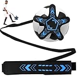 Mineup Fussballtrainer mit Schnur, Trainingsgerät Solo Fußball Trainer, Fußball Kick Trainer, Das...