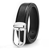 XHLYSM Schriften Herrengürtel, klassischer Arbeits- und Businessgürtel for handgefertigten...