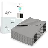 Bellphany XXL 8er Set Brillenputztücher Mikrofaser - 30 x 30 cm Mikrofasertücher Brillenputztuch...