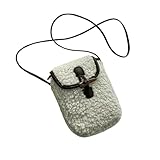 Gyios Schultertasche Damen Stilvolle Und Kleine Tasche Winter Umhängetasche Schloss Schnalle Handy...