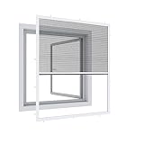 Windhager Expert Plissee Fenster Ultra Flat, Insektenschutz für Fenster, Fliegengitter,...