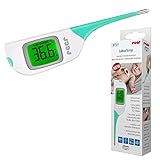 Reer Digitales Fieberthermometer ColourTemp für Babys mit großem Display und farbigem...