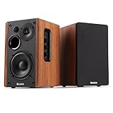 Audizio KS01 Regal Lautsprecher Set | Aktiv 80W HiFi Boxen, Bleutooth Lautsprecher mit DSP | Aktive...