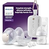 Philips AVENT Hands-free elektronische Doppelmilchpumpe, Motor in Krankenhausqualität, spiegelt den...