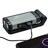 Yulokdwi Wiederaufladbare LED Arbeitsleuchte - Magnetische Tragbare Lampe Für Camping - 360°...