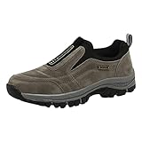 Wanderschuhe Herren Wasserdicht Sneaker rutschfeste Hiking Shoes Weite H Bergschuhe Trailrunning...