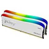 Kingston FURY Beast weiß RGB Special Edition Speicher 16GB 3200MT/s DDR4 CL16 DIMM Desktop...