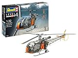 Revell Modellbau I Alouette II I Bausatz I Maßstab 1:32 I 191 Teile I Bastelset ab 12 Jahren I...
