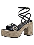Tamaris Damen 1-1-28035-30 Keilsandale, Black Comb, 39 EU