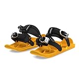 Snowfeet - Mini Ski Skates für den Schnee | Ski für Winterschuhe | Kurze Snowskates Snowblades...