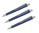 Faber-Castell Kugelschreiber Poly Ball 241151 blau Druckkugelschreiber mit Großraum Mine, 0,5mm M,...