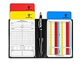 MyReferee Schiedsrichterset Mini Handball inkl. Spielnotizkarten, Kugelschreiber, Disziplinarkarten...