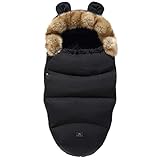 Gorger Fußsäcke für Kinderwagen Universal Winter Warm Wasserdicht Winddicht Waschbar für...