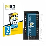 BROTECT (2 Stück Schutzfolie für Snom D8C Erweiterungsmodul Displayschutz Folie Made in Germany,...