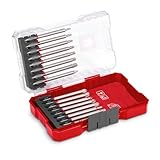 Original Einhell M-CASE 16-tlg. Bit-Set (für Akkuschrauber und Bohrmaschinen mit 90-mm-Bits aus...