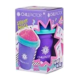Chill Factor Color Shock Slushy Maker Power Purple - Wiederverwendbarer Slushy Maker Cup Homemade...