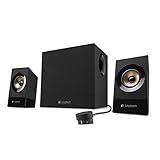 Logitech Z533 2.1 Lautsprecher-System mit Subwoofer, 120 Watt Spitzenleistung, 3,5 mm Eingang,...